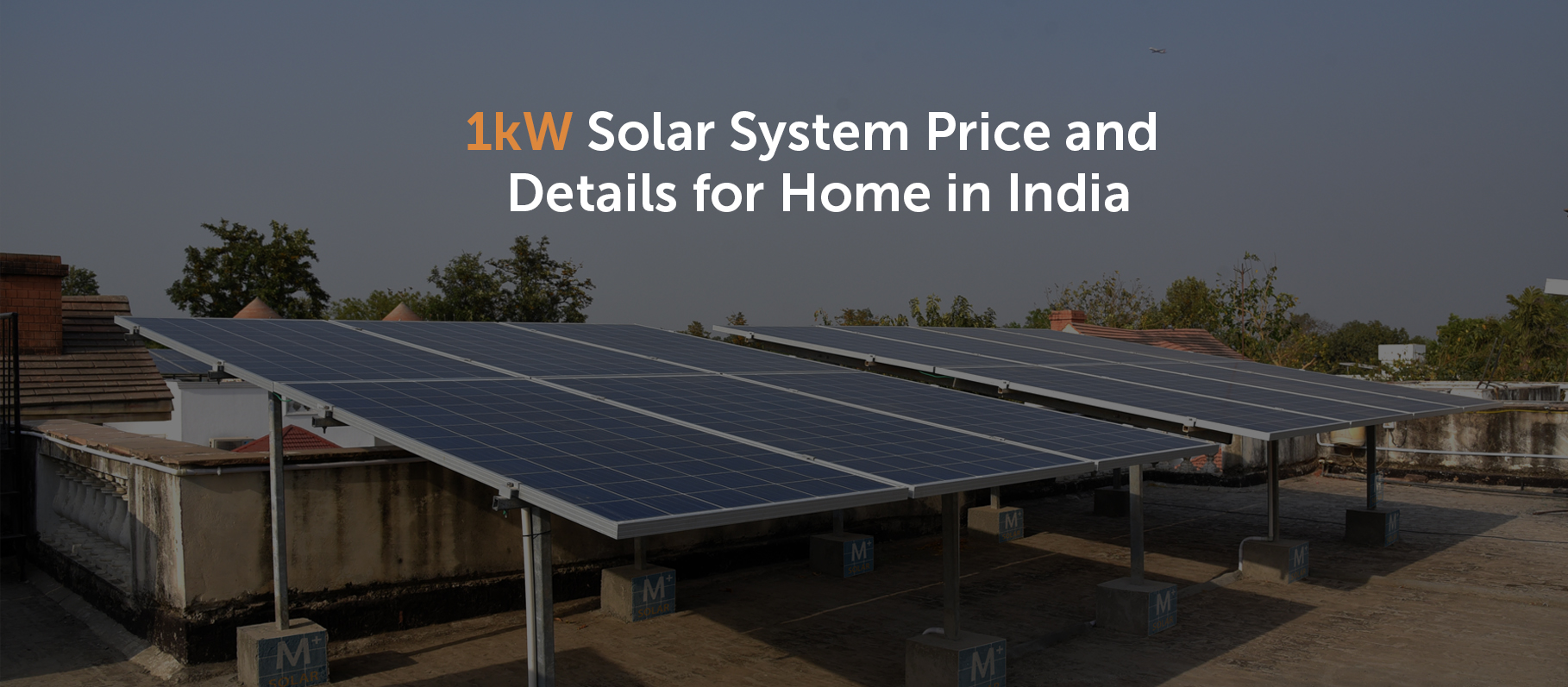 1kW solar system for home